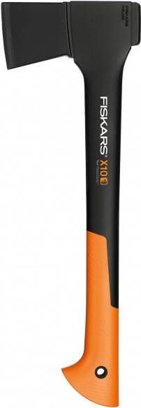 Fiskars Universalaxt X10 zwart/oranje