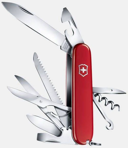 Victorinox 1.3713 Huntsman zakmes 15 delig Rood