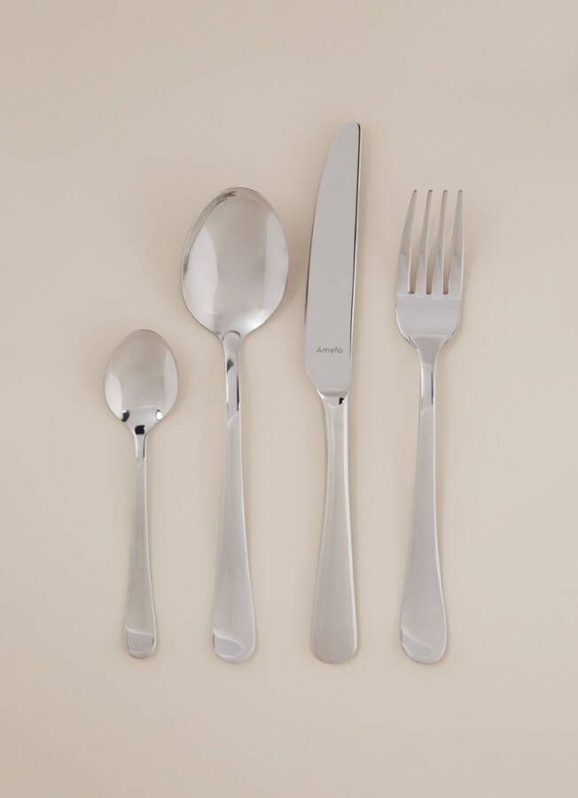 Amefa Bestekset Austin zilverkleurig 24 delig 6 persoons