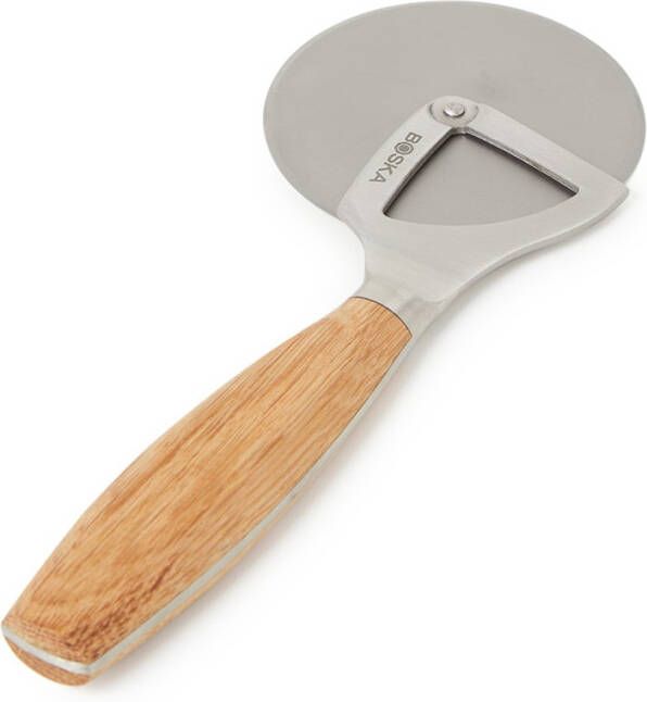 Boska Pizzasnijder Oslo+ Non stick Bsf™ Eikenhout & Roestvrijstaal