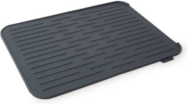 Brabantia Sink Side Afdruipmat Siliconen 44 X 32 Cm Dark Grey