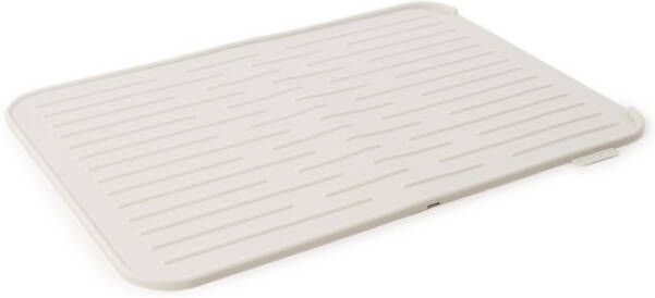 Brabantia Sink Side Afdruipmat Siliconen 44 X 32 Cm Light Grey