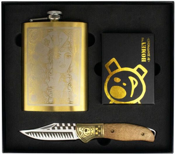 Homey's Man's Ruin By Schiffmacher Gift Set 3 delig Zakmes