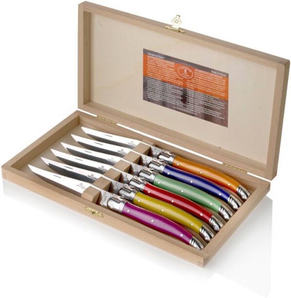 Laguiole Jean Dubost Messenset, 6 delig