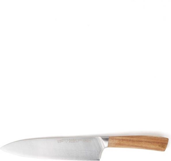 Diamant Sabatier Babiole Koksmes 20cm Acacia Hout RVS
