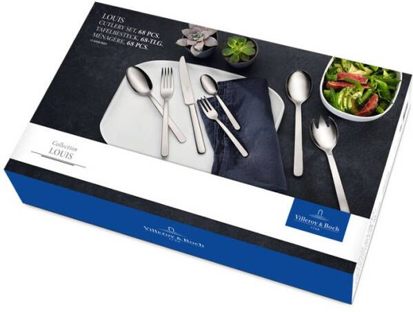 Villeroy & Boch Louis Bestekcassette 68 delig