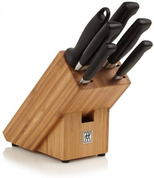 Zwilling J.A. Henckels Four Star messenblok met messenset 5-delig