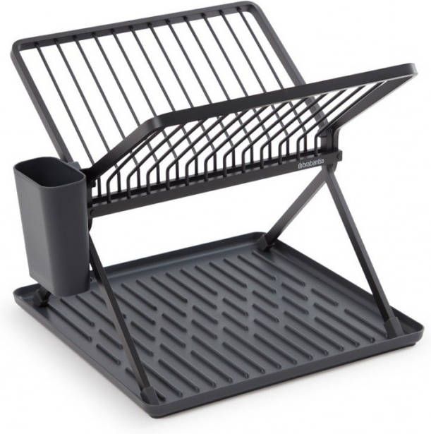 Brabantia Sink Side Inklapbaar Afdruiprek Compact Dark Grey