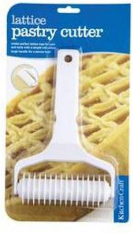 KitchenCraft Deegsnijder roosterstructuur/raster Kitchen Craft