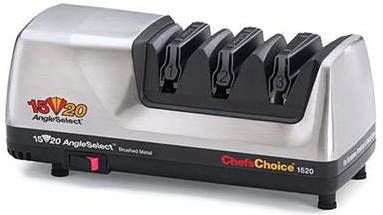 Chef's Choice 1520 elektrische messenslijper 15 & 20° 3 fasen