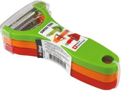 Enjoy2Cook Swiss Trio Schilmesjes/Dunschiller, Set Van 3 Kisag