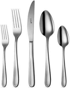 Sola Florence Bestekset 6 Persoons 32 Delig Zilverwit Edelstaal 18/10 Hoogwaardig Rvs
