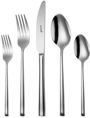 Sola Luxor Bestekset 12 Persoons 100 Delig Zilverwit Edelstaal 18/10 Hoogwaardig Rvs