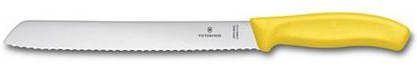 Victorinox Broodmes Swiss Classic, rvs geel kunststof