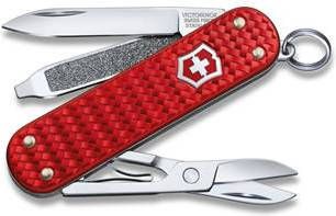 Victorinox Classic Precious Alox Zakmes Iconic Red 5 Functies