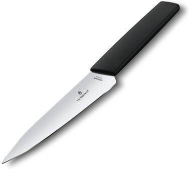 Victorinox Swiss Modern Koksmes 15cm RVS/PP Kunststof Zwart
