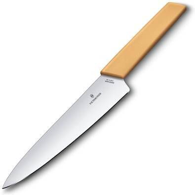 Victorinox Swiss Modern Vleesmes 19cm RVS/PP Honing Geel