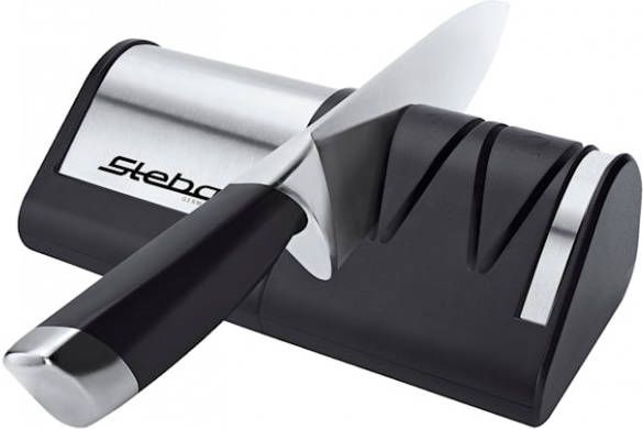 Steba Elektrische messenslijper KS 1 Zwart/Zilverkleur