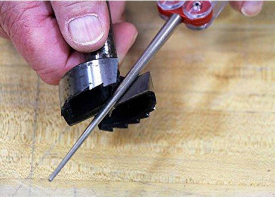 DMT Messenslijper Diafold gekarteld 600 korrel