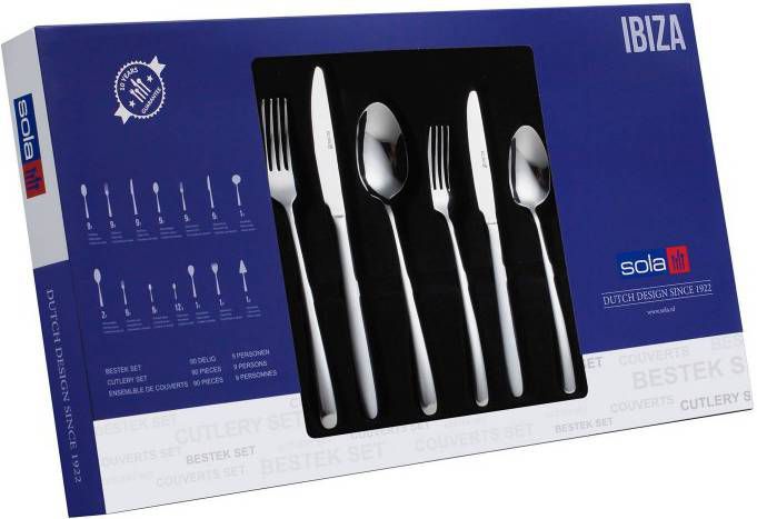 Sola Ibiza bestekset(90 delig )